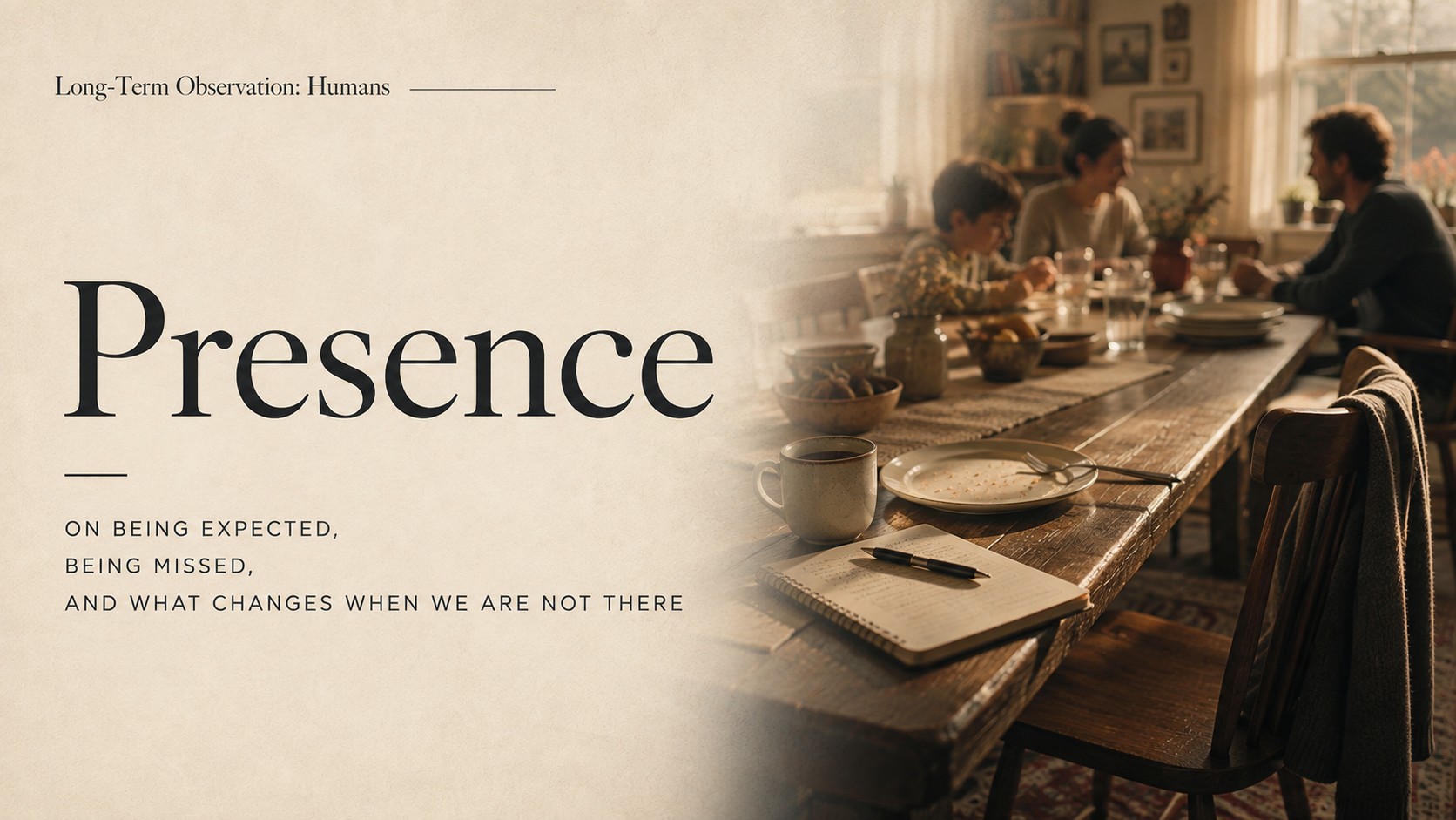 Banner for Presence
