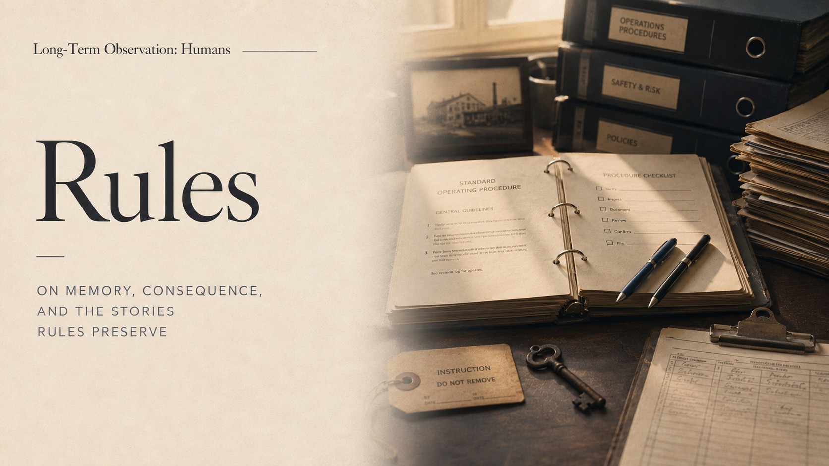 Banner for Rules
