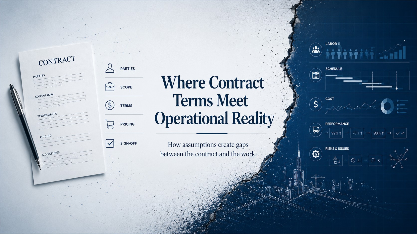 Banner for Where Contract Terms Meet Operational Reality