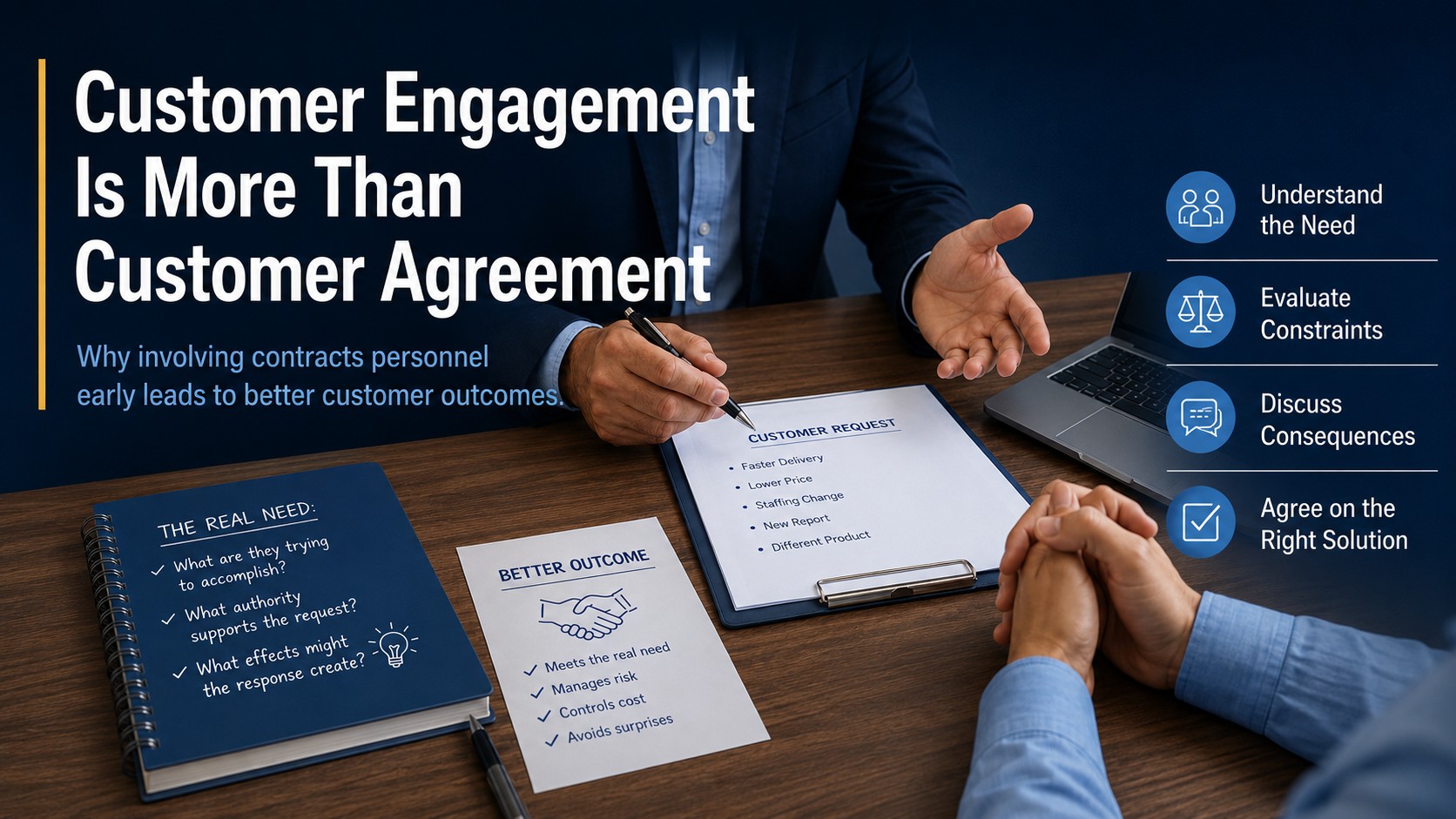 Banner for Customer Engagement Is More Than Customer Agreement